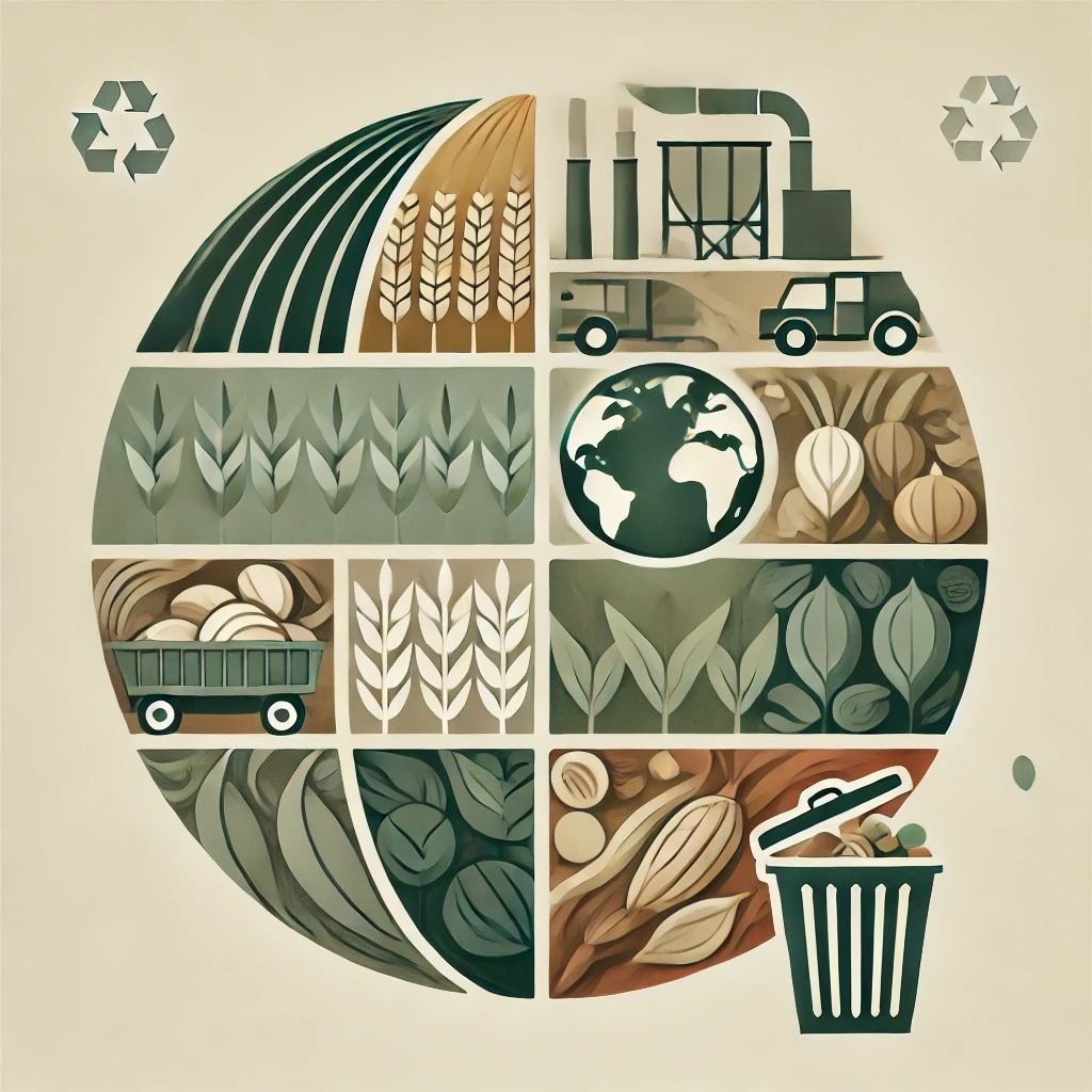 Agricultural land illustration